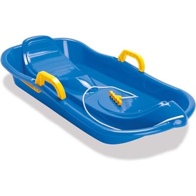 Dantoy Luge pour enfants avec freins, luge boggan pour neige d'hiver, traîneau bleu - Publicité Dantoy Luge pour enfants avec freins, luge boggan pour neige d'hiver, traîneau bleu - Publicité