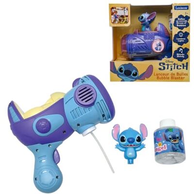Lexibook , Stitch Lanceur de Bulles Électronique, PRB30D - Publicité Lexibook , Stitch Lanceur de Bulles Électronique, PRB30D - Publicité
