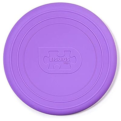 Bigjigs Toys Frisbee Disc Volant (Lavender Purple) Frisbee en Silicone pour Enfants, soucoupes Volantes de qualité, Jouets de Plage et Jouets de Jardin, Jouets de Vacances pour Les Tout-Petits - Publicité Bigjigs Toys Frisbee Disc Volant (Lavender Purple) Frisbee en Silicone pour Enfants, soucoupes Volantes de qualité, Jouets de Plage et Jouets de Jardin, Jouets de Vacances pour Les Tout-Petits - Publicité