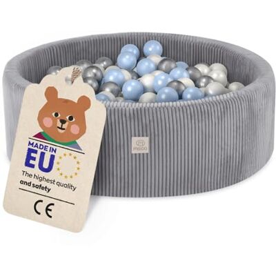 MISIOO Piscine Bebe 90x30cm avec 200 Boules Piscine a Balle pour Bébé et Enfant Piscine Enfant de Haute Qualité pour Jeu et Développement Lavable - Publicité MISIOO Piscine Bebe 90x30cm avec 200 Boules Piscine a Balle pour Bébé et Enfant Piscine Enfant de Haute Qualité pour Jeu et Développement Lavable - Publicité
