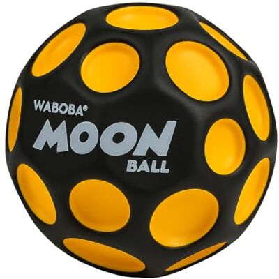 Waboba UV Moon Ball – Balle Hyper Rebondissante à Couleur Réactive aux UV – Rebondit Jusqu’à 30 m – Émet Un Son Pop à l’Impact – Jouet d’Extérieur pour Enfants, Adolescents et Adultes – Jaune et N - Publicité Waboba UV Moon Ball – Balle Hyper Rebondissante à Couleur Réactive aux UV – Rebondit Jusqu’à 30 m – Émet Un Son Pop à l’Impact – Jouet d’Extérieur pour Enfants, Adolescents et Adultes – Jaune et N - Publicité