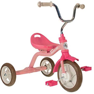 Tricycle Rose Metal Italtrike Super Touring - Jouet - Publicité Tricycle Rose Metal Italtrike Super Touring - Jouet - Publicité