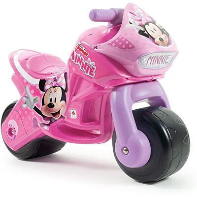 INJUSA Moto Porteur Enfant 18 Mois à 3 Ans sans Pédales Bebe Twin Dessert Minnie Mouse Stable + Ergonomique Moto Draisiènne Fille 2 Ans Roues Larges + Transport Facile + Style Course - Publicité INJUSA Moto Porteur Enfant 18 Mois à 3 Ans sans Pédales Bebe Twin Dessert Minnie Mouse Stable + Ergonomique Moto Draisiènne Fille 2 Ans Roues Larges + Transport Facile + Style Course - Publicité