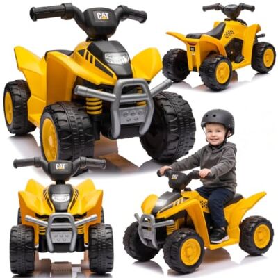 Sun Voiture électrique Quad pour Enfants, 3km/h, Quad pour Enfants, Voiture à pédales pour Enfants à partir de 18 Mois, Lampe LED, Jouet, Electroroller (Jaune) - Publicité Sun Voiture électrique Quad pour Enfants, 3km/h, Quad pour Enfants, Voiture à pédales pour Enfants à partir de 18 Mois, Lampe LED, Jouet, Electroroller (Jaune) - Publicité
