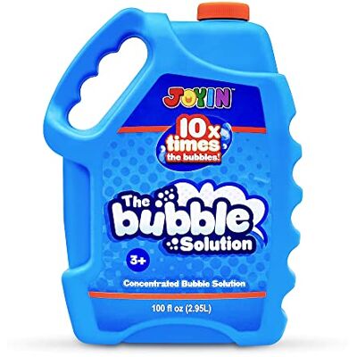 JOYIN 2,95 litres Solution à Bulles concentrée (jusqu'à 29,5 litres) pour Les Grandes célébrations de fête d'été, Les faveurs de fête, Les Jouets d'été à Bulles, Les Prix de Classe, Pâques - Publicité JOYIN 2,95 litres Solution à Bulles concentrée (jusqu'à 29,5 litres) pour Les Grandes célébrations de fête d'été, Les faveurs de fête, Les Jouets d'été à Bulles, Les Prix de Classe, Pâques - Publicité