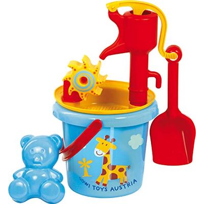 Gowi 558-37 Jeu D'eau Et De Plage Seau + Pompe 3 Pièces- Modèle aléatoire - Publicité Gowi 558-37 Jeu D'eau Et De Plage Seau + Pompe 3 Pièces- Modèle aléatoire - Publicité