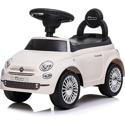 Sun Porteur Enfant à partir de l'âge de 12 Mois Fiat voiturette, Interactive avec klaxon et Sons de Moteur Push Car (Blanc) - Publicité Sun Porteur Enfant à partir de l'âge de 12 Mois Fiat voiturette, Interactive avec klaxon et Sons de Moteur Push Car (Blanc) - Publicité