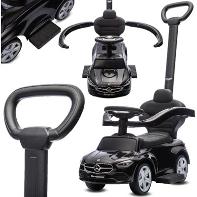 Sun Porteur Enfant 1 an Mercedes AMG C63 Coupe S avec Barre coulissante, Interactive avec klaxon et Sons de Moteur, Push Car (Noir) - Publicité Sun Porteur Enfant 1 an Mercedes AMG C63 Coupe S avec Barre coulissante, Interactive avec klaxon et Sons de Moteur, Push Car (Noir) - Publicité