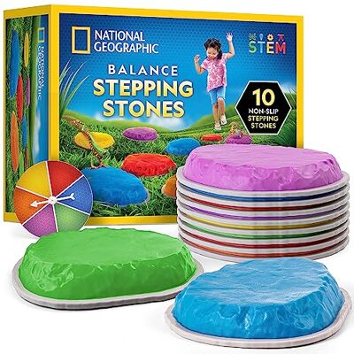 National Geographic - Stepping Stones for Kids - 10 - Pas de pas - Publicité National Geographic - Stepping Stones for Kids - 10 - Pas de pas - Publicité