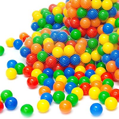 LittleTom Dès la Naissance 50 Balles Piscine Bébé Boules Plastique Colorées Sécurisées sans BPA Jeu Éveil Motricité Enfant Accessoires Tente Parc Intérieur Extérieur Jardin Maison Crèche - Publicité LittleTom Dès la Naissance 50 Balles Piscine Bébé Boules Plastique Colorées Sécurisées sans BPA Jeu Éveil Motricité Enfant Accessoires Tente Parc Intérieur Extérieur Jardin Maison Crèche - Publicité