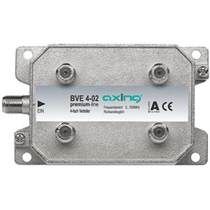 Axing BVE 4-02 splitter distributeur repartiteur 2 voies sorties pour FM CATV télévision numérique par câble (5-1000 MHz) - Publicité
