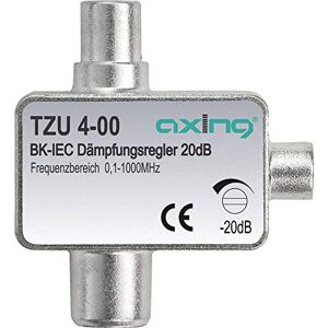 Axing TZU 4-00 atténuateur pour câble tv CATV avec connecteur IEC coaxial (0,5-20 dB) - Publicité