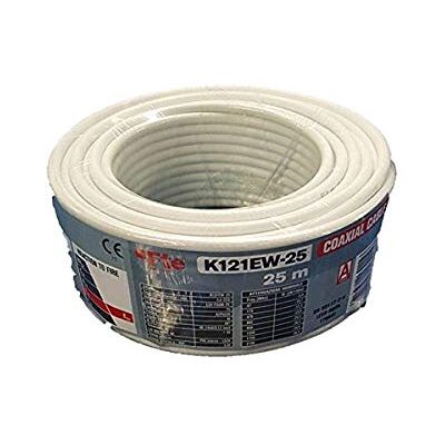 FTE K121EW-25 Maximal Câble TV pour numérique terrestre et satellite 5 mm 25 m - Publicité FTE K121EW-25 Maximal Câble TV pour numérique terrestre et satellite 5 mm 25 m - Publicité