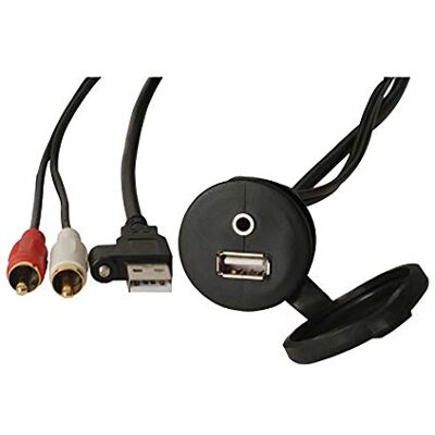 Garmin Fusion prise USB et jack 3,5 mm de 2 mètres - Publicité Garmin Fusion prise USB et jack 3,5 mm de 2 mètres - Publicité