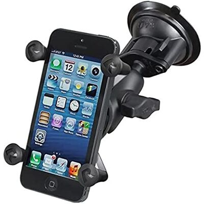 RAM MOUNTS UNPKD RAM Suction Mount X-Grip Short Arm, RAM-B-166-A-UN7U (X-Grip Short Arm) - Publicité RAM MOUNTS UNPKD RAM Suction Mount X-Grip Short Arm, RAM-B-166-A-UN7U (X-Grip Short Arm) - Publicité