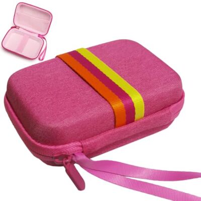 QFDSHOPCO Étui de transport rigide avec fermeture éclair compatible avec les câbles Garmin Edge Explore 2 Garmin Edge 1050 1040 1030 Plus 840 830 820 540 530 et Varia RTL515 Radar (rose) - Publicité QFDSHOPCO Étui de transport rigide avec fermeture éclair compatible avec les câbles Garmin Edge Explore 2 Garmin Edge 1050 1040 1030 Plus 840 830 820 540 530 et Varia RTL515 Radar (rose) - Publicité
