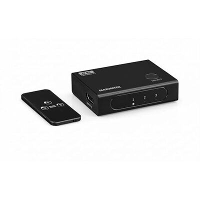 Marmitek Connect 730 Switch HDMI 2.1 8K60 4K240 3 entrées 1 Sortie Commutateur HDMI pour PS5, Xbox et moniteur, 120/144/165/240Hz, 48 Gbps, commutation auto, VRR, ALLM, QMS et QFT - Publicité Marmitek Connect 730 Switch HDMI 2.1 8K60 4K240 3 entrées 1 Sortie Commutateur HDMI pour PS5, Xbox et moniteur, 120/144/165/240Hz, 48 Gbps, commutation auto, VRR, ALLM, QMS et QFT - Publicité