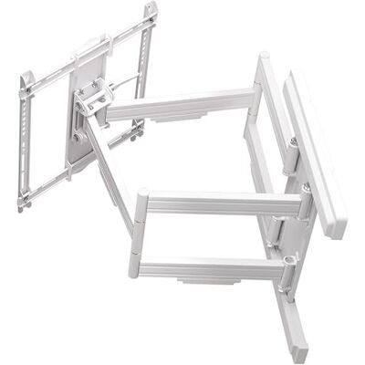 RICOO S7544-W Support Mural TV 40 42 43 48 50 55 58 60 65 70 75 77 83 85 Pouces VESA 200x200 à VESA 400x400 Orientable Inclinable Rotatif Universel Fixation Murale TV Blanc - Publicité RICOO S7544-W Support Mural TV 40 42 43 48 50 55 58 60 65 70 75 77 83 85 Pouces VESA 200x200 à VESA 400x400 Orientable Inclinable Rotatif Universel Fixation Murale TV Blanc - Publicité