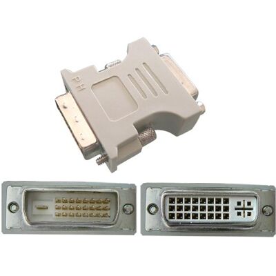KALEA-INFORMATIQUE Adaptateur DVI-I DUAL LINK FEMELLE (24+5) vers DVI-D DUAL LINK MALE (24+1) - Publicité KALEA-INFORMATIQUE Adaptateur DVI-I DUAL LINK FEMELLE (24+5) vers DVI-D DUAL LINK MALE (24+1) - Publicité