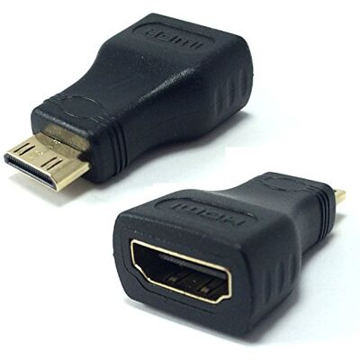 DragonTrading® Adaptateur convertisseur Mini HDMI (type C) vers HDMI femelle standard (type A) pour connecter ARCHOS 101 XS 2 à TV, HDTV, LCD, plasma, moniteur avec port HDMI - Publicité DragonTrading® Adaptateur convertisseur Mini HDMI (type C) vers HDMI femelle standard (type A) pour connecter ARCHOS 101 XS 2 à TV, HDTV, LCD, plasma, moniteur avec port HDMI - Publicité