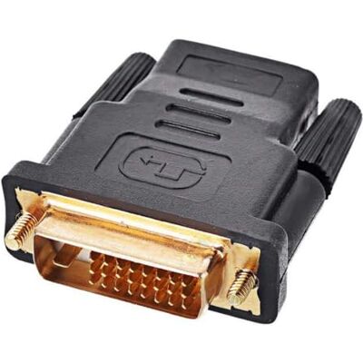 chenyang Adaptateur HDMI vers DVI, DVI mâle vers HDMI femelle, convertisseur bidirectionnel plaqué or pour TV, moniteur, ordinateur - Publicité chenyang Adaptateur HDMI vers DVI, DVI mâle vers HDMI femelle, convertisseur bidirectionnel plaqué or pour TV, moniteur, ordinateur - Publicité