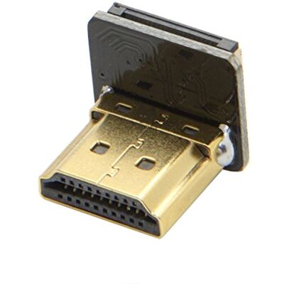 chenyang CY CYFPV 90 degrés vers le bas HDMI incliné de Type A Connecteur masculin pour FPV HDTV Multicopter Photography - Publicité chenyang CY CYFPV 90 degrés vers le bas HDMI incliné de Type A Connecteur masculin pour FPV HDTV Multicopter Photography - Publicité