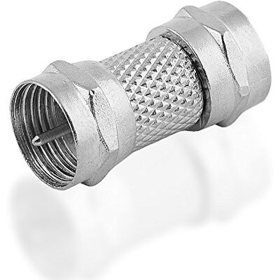BestPlug câble f liaison raccord adaptateur prise coaxiale femelle et tête lNB universelle pour sAT 1 x câble connecteur mâle vers mâle pour connecteur 1 compatible avec tV analogue et hD digital - Publicité BestPlug câble f liaison raccord adaptateur prise coaxiale femelle et tête lNB universelle pour sAT 1 x câble connecteur mâle vers mâle pour connecteur 1 compatible avec tV analogue et hD digital - Publicité