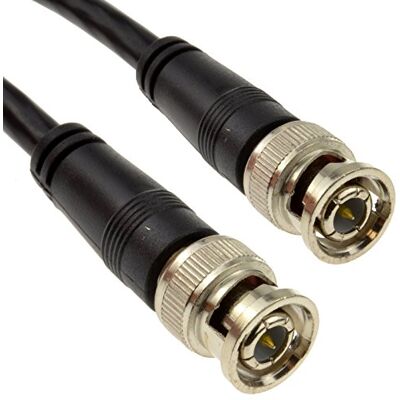 kenable Câble Coaxial BNC Mâle vers BNC Mâle RG59 75 Ohm pour Caméra CCTV Vidéo Surveillance 3m Noir - Publicité kenable Câble Coaxial BNC Mâle vers BNC Mâle RG59 75 Ohm pour Caméra CCTV Vidéo Surveillance 3m Noir - Publicité