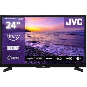 JVC Fire TV LT-24VRH3555 (2026) Fire TV, HD, Smart TV, HDR, avec Commande vocale Alexa et Triple Tuner, LED - Publicité JVC Fire TV LT-24VRH3555 (2026) Fire TV, HD, Smart TV, HDR, avec Commande vocale Alexa et Triple Tuner, LED - Publicité