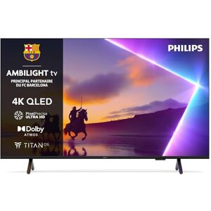 Philips Ambilight 43PUS8500 4K LED Smart TV Écran 43 Pouces avec Plateforme Pixel Precise Ultra HD, Titan OS et Son Dolby Atmos, Compatible Alexa et Assistant Vocal Google - Publicité Philips Ambilight 43PUS8500 4K LED Smart TV Écran 43 Pouces avec Plateforme Pixel Precise Ultra HD, Titan OS et Son Dolby Atmos, Compatible Alexa et Assistant Vocal Google - Publicité