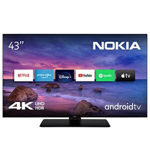 Nokia 43 Pouces (108 cm) 4K UHD LED Téléviseur Smart Android TV (WLAN, HDR, Triple Tuner DVB-C/S2/T2, Netflix, YouTube, Prime Video, Disney+) UN43GV310 - Publicité