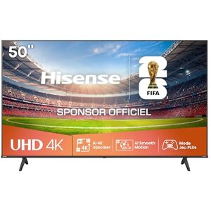 Hisense 50 inch 50A6Q 4K UHD Dolby Vision HDR VIDAA Smart TV with Youtube, Netflix, Disney+, Channel + (2025 Model) - Publicité Hisense 50 inch 50A6Q 4K UHD Dolby Vision HDR VIDAA Smart TV with Youtube, Netflix, Disney+, Channel + (2025 Model) - Publicité