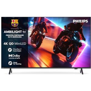 Philips Ambilight 55MLED910 'The Xtra' Mini LED 4K Smart TV Écran 55 Pouces avec P5 Perfect Picture Engine Ultra HD, Titan OS, Dolby Vision et Son Dolby Atmos - Publicité Philips Ambilight 55MLED910 'The Xtra' Mini LED 4K Smart TV Écran 55 Pouces avec P5 Perfect Picture Engine Ultra HD, Titan OS, Dolby Vision et Son Dolby Atmos - Publicité