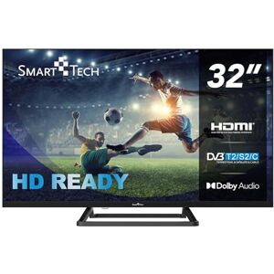 Smart Tech 32HN01V3 TV HD LED 32 Pouces (80cm) Triple Tuner Dolby Audio H.265 3xHDMI, 2xUSB - Publicité Smart Tech 32HN01V3 TV HD LED 32 Pouces (80cm) Triple Tuner Dolby Audio H.265 3xHDMI, 2xUSB - Publicité