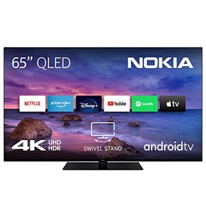 Nokia 65 Pouces (164 cm) QLED 4K UHD Téléviseur Smart Android TV (WLAN, HDR, Triple Tuner DVB-C/S2/T2, Netflix, Youtube, Prime Video, Disney+) QN65GV315ISW 2023 - Publicité