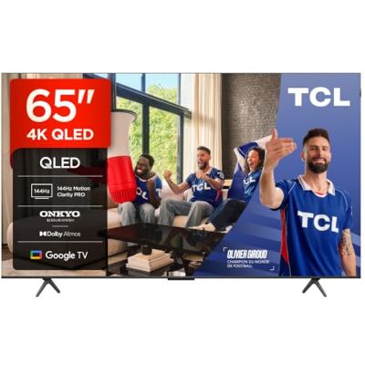 TCL TV QLED Ultra HD 4K Smart - Téléviseur 65 pouces - Publicité TCL TV QLED Ultra HD 4K Smart - Téléviseur 65 pouces - Publicité