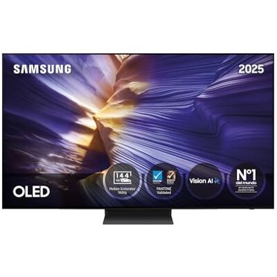 Samsung TV 83 Pouces OLED S93F 4K Smart TV avec Vision AI, Motion Xcelerator 144 Hz et Couleurs certifiées Pantone - Publicité Samsung TV 83 Pouces OLED S93F 4K Smart TV avec Vision AI, Motion Xcelerator 144 Hz et Couleurs certifiées Pantone - Publicité