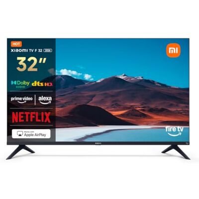 Xiaomi 32 inch F TV, HD, Smart TV, Contrôle Vocal Alexa, Dolby Audio, DTS Virtual:X, DTS-HD, AirPlay Compatible - Publicité Xiaomi 32 inch F TV, HD, Smart TV, Contrôle Vocal Alexa, Dolby Audio, DTS Virtual:X, DTS-HD, AirPlay Compatible - Publicité