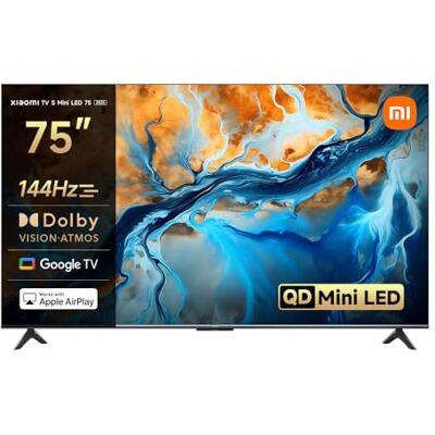 Xiaomi TV S Mini 75 2025,QLED, 75 inch, Mini LED, Dolby Vision, Dolby Atmos144Hz, 1200 nits - Publicité Xiaomi TV S Mini 75 2025,QLED, 75 inch, Mini LED, Dolby Vision, Dolby Atmos144Hz, 1200 nits - Publicité