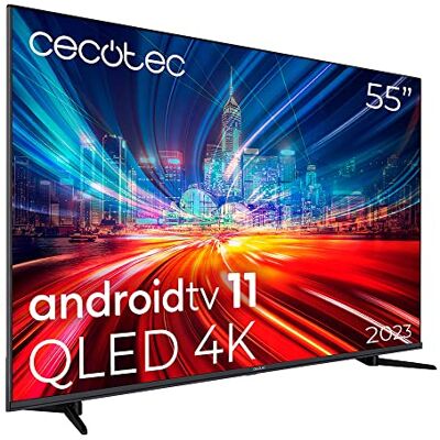 Cecotec - V1+ Series Vqu11055+s - 55in 4K UHD - Android TV - Téléviseur - Publicité Cecotec - V1+ Series Vqu11055+s - 55in 4K UHD - Android TV - Téléviseur - Publicité