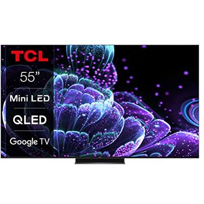 TCL TV Mini LED 4K 139 cm 55C835 Mini LED QLED 144Hz Google TV - Publicité TCL TV Mini LED 4K 139 cm 55C835 Mini LED QLED 144Hz Google TV - Publicité