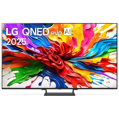 LG TV QNED Evo AI 2025 65QNED93A 65'' (164 cm) MiniLED 144Hz Processeur α8 AI 4K Gen2 Dolby Vision & Atmos Alexa - Publicité LG TV QNED Evo AI 2025 65QNED93A 65'' (164 cm) MiniLED 144Hz Processeur α8 AI 4K Gen2 Dolby Vision & Atmos Alexa - Publicité