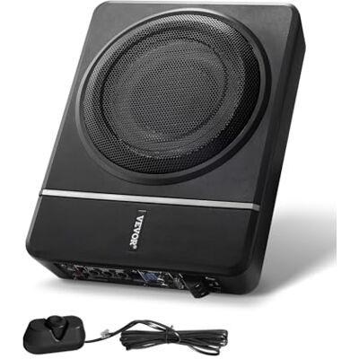 VEVOR Caisson de Basses sous Siège de Voiture, 120 W RMS, Haut-Parleur de Boîtier de Basses de Voiture, 203 mm, Amplificateur Intégré, Entrée de Niveau Haut/Bas, Contrôleur de Volume, pour Camion - Publicité VEVOR Caisson de Basses sous Siège de Voiture, 120 W RMS, Haut-Parleur de Boîtier de Basses de Voiture, 203 mm, Amplificateur Intégré, Entrée de Niveau Haut/Bas, Contrôleur de Volume, pour Camion - Publicité