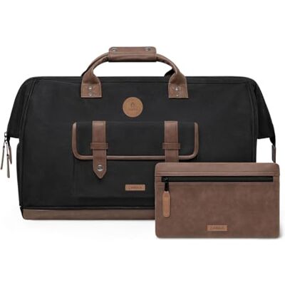 Cabaïa CABAIA Sac de Voyage pour Ordinateur Portable Adventurer Waxed Cotton Duffle Bag Trogir Noir - Publicité Cabaïa CABAIA Sac de Voyage pour Ordinateur Portable Adventurer Waxed Cotton Duffle Bag Trogir Noir - Publicité