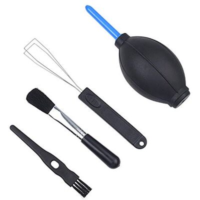 CAMKIX Kit de Nettoyage de Clavier – 1x Mini Brosse, 1x Brosse de Nettoyage, 1x décapsuleur de Clavier, 1x souffleur d'air et 1x Chiffon de Nettoyage pour d’Ordinateurs Portables, d’objectifs - Publicité CAMKIX Kit de Nettoyage de Clavier – 1x Mini Brosse, 1x Brosse de Nettoyage, 1x décapsuleur de Clavier, 1x souffleur d'air et 1x Chiffon de Nettoyage pour d’Ordinateurs Portables, d’objectifs - Publicité