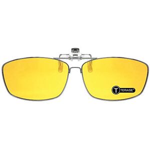 TERAISE Clip Sur Les Lunettes De Conduite De Nuit/Les Clips Pour Hommes Sur Les Lunettes De Soleil Avec Fonction De Relevage Pour La Conduite En Plein Air - Publicité TERAISE Clip Sur Les Lunettes De Conduite De Nuit/Les Clips Pour Hommes Sur Les Lunettes De Soleil Avec Fonction De Relevage Pour La Conduite En Plein Air - Publicité