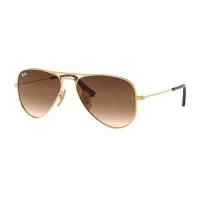Ray-Ban 9506s Montures de Lunettes, Or (Gold/Brown Gradient), 50 Mixte Enfant - Publicité Ray-Ban 9506s Montures de Lunettes, Or (Gold/Brown Gradient), 50 Mixte Enfant - Publicité
