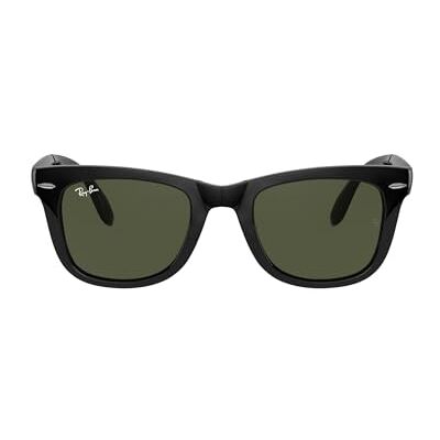 Ray-Ban Lunette de soleil RB4105 Wayfarer Folding Wayfarer 54 mm, Noir (Nero), 54 mm - Publicité Ray-Ban Lunette de soleil RB4105 Wayfarer Folding Wayfarer 54 mm, Noir (Nero), 54 mm - Publicité