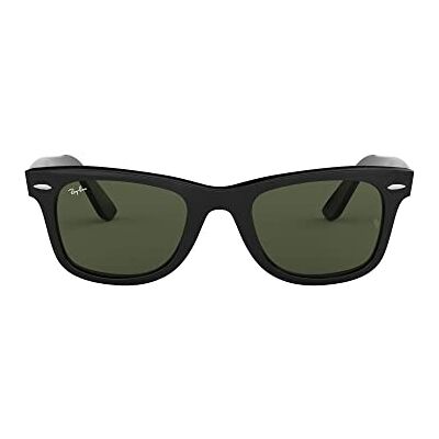 Ray-Ban mixte adulte Original Wayfarer Classic Montures de lunettes, Noir (Black With G-15 Lenses), 52 - Publicité Ray-Ban mixte adulte Original Wayfarer Classic Montures de lunettes, Noir (Black With G-15 Lenses), 52 - Publicité