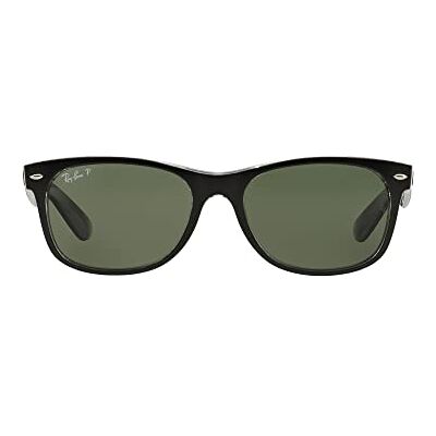 Ray-Ban Lunettes de Soleil, Unisexe, Adulte, 55 mm, Couleur de monture: Noir/Verres:Vert(Polarized Green Classic G-15) - Publicité Ray-Ban Lunettes de Soleil, Unisexe, Adulte, 55 mm, Couleur de monture: Noir/Verres:Vert(Polarized Green Classic G-15) - Publicité